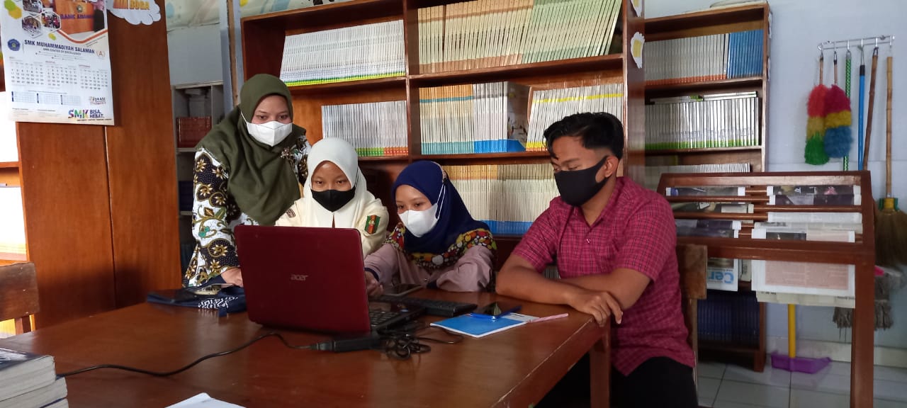 Tim Tataboga SMK Muhammadiyah Salaman Mengikuti KKSI Kemendibudristek 2021