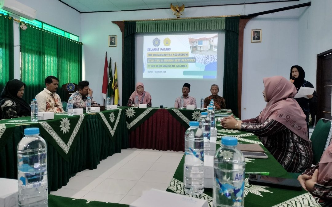 SMK Muhammadiyah Salaman Terima Kunjungan dari SMK Muhammadiyah Kedungwuni Pekalongan
