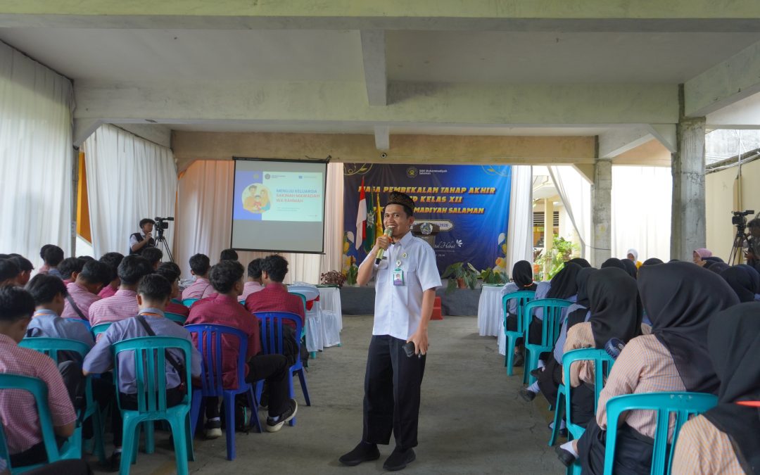 SMK MUHAMMADIYAH SALAMAN SELENGGARAKAN MAPETA KELAS XII TAHUN 2026 SEBAGAI BEKAL AKHIR MENYONGSONG KELULUSAN