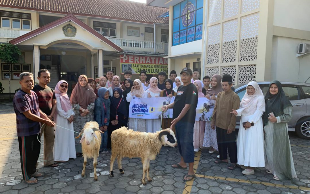 Pentasyarufan Hewan Kurban SMK Muhammadiyah Salaman 1447 H